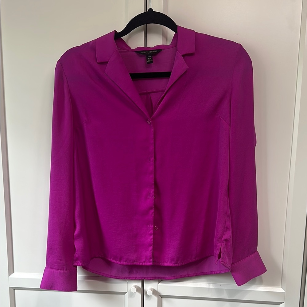 Banana Republic Pink Blouse